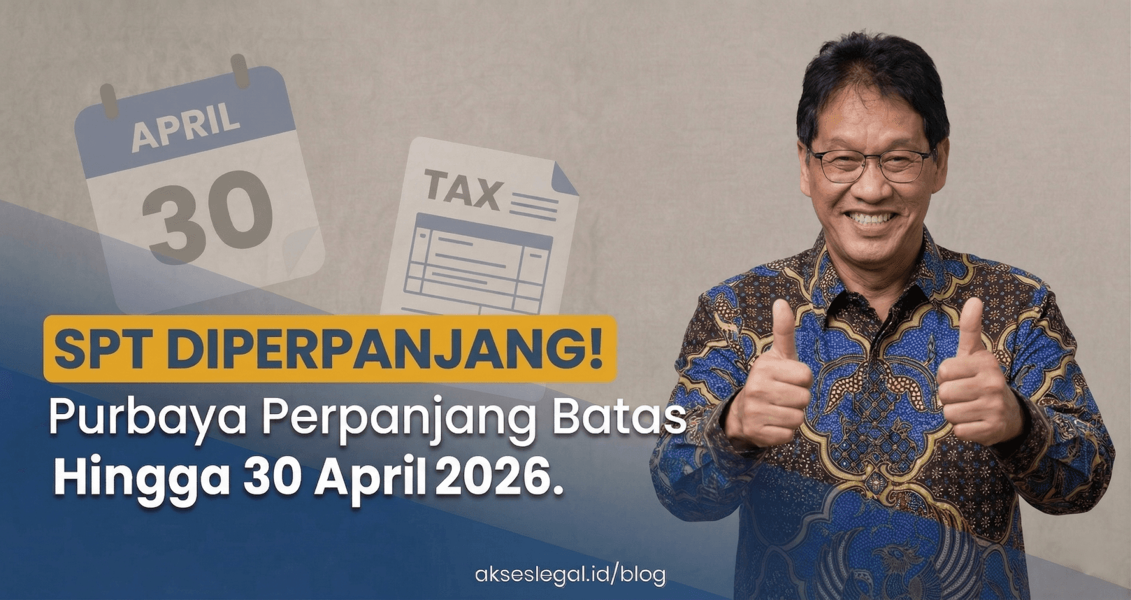 Purbaya Umumkan Perpanjangan Batas Pelaporan SPT Tahunan Orang Pribadi hingga 30 April 2026