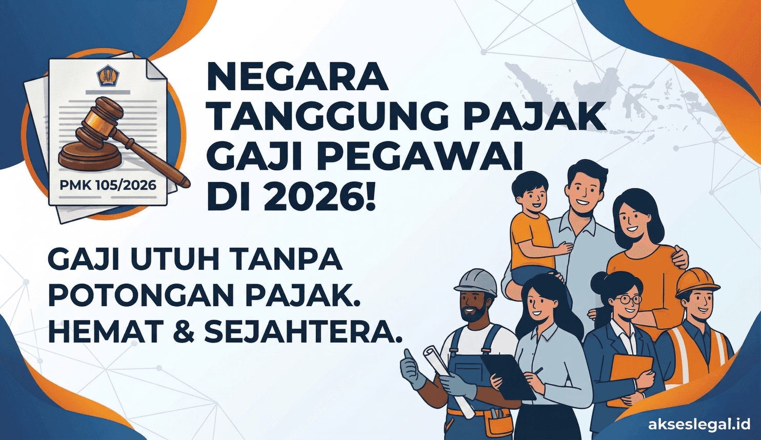 Negara Tanggung Pajak Gaji Pegawai di 2026!